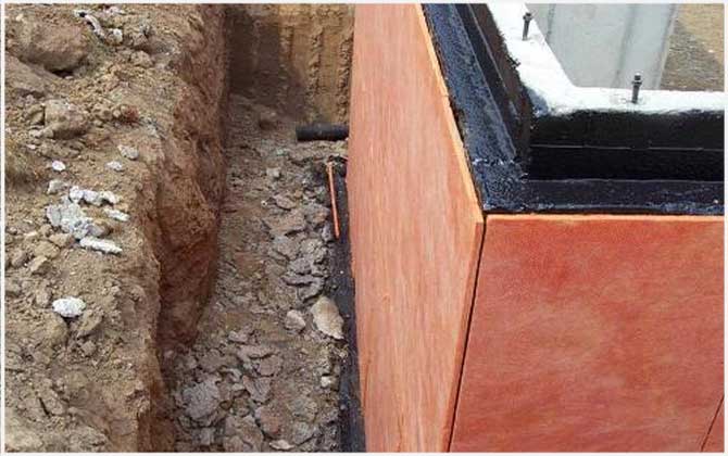 Утепление стен подвала пеноплексом.